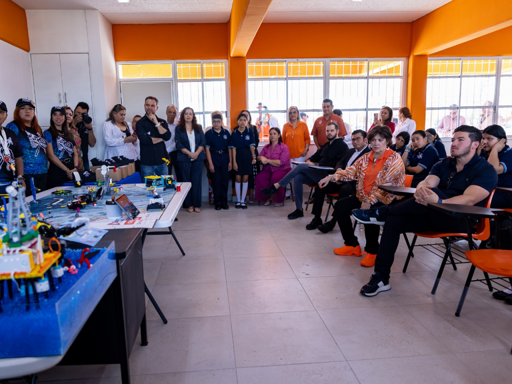 ENTREGA GOBERNADOR AULAS Y EQUIPAMIENTO ESCOLAR A PLANTELES DEL MUNICIPIO DE&nbsp;JUÁREZ