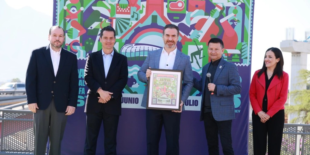 REVELAN POSTER ALUSIVO A MONTERREY COMO SEDE DE LA COPA DE FUTBOL&nbsp;2026