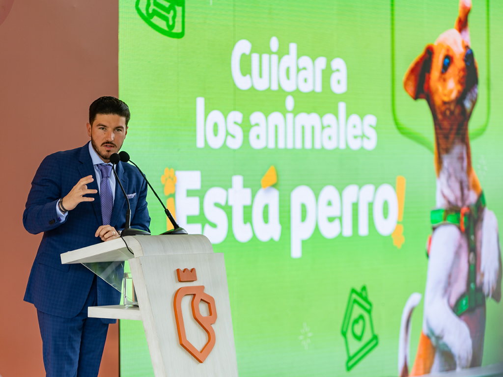 ENTREGAN SAMUEL GARCÍA Y MARIANA RODRÍGUEZ PRIMERA ETAPA DE CENTRO ESTATAL DE ATENCIÓN&nbsp;ANIMAL