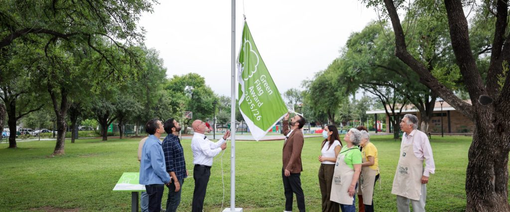 Celebra San Pedro + Parques 10 certificaciones Green Flag&nbsp;Award
