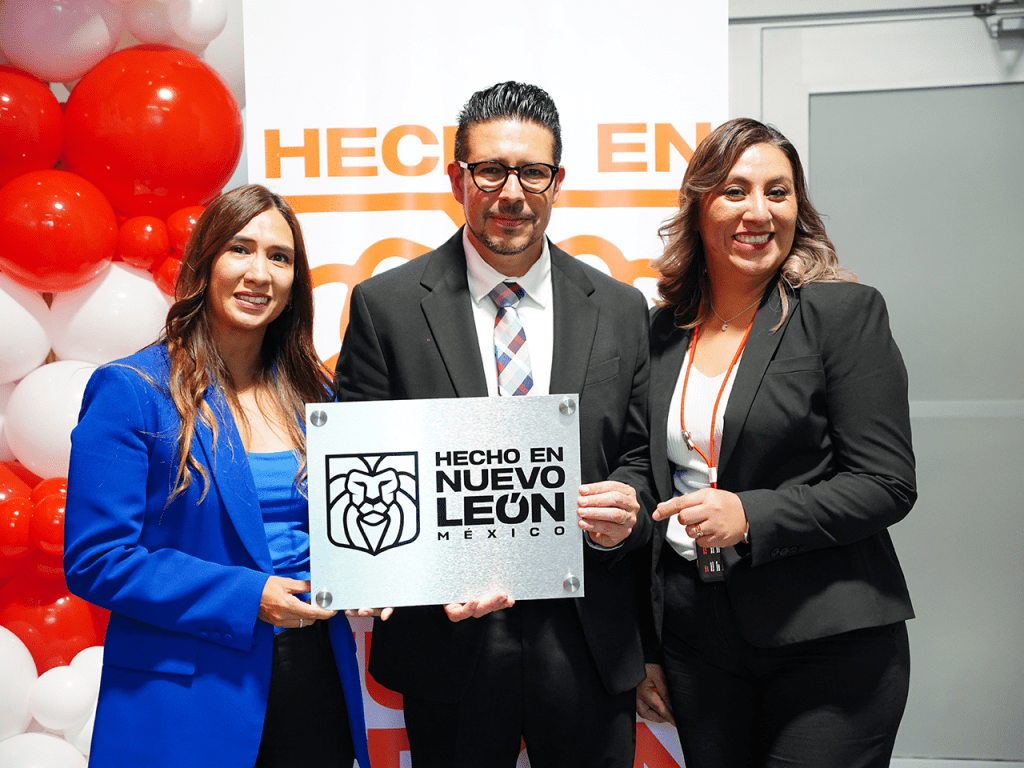 Entrega Gobierno del Estado el distintivo “Hecho en Nuevo León” a la empresa&nbsp;Danfoss