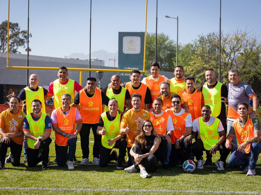 Presentan Samuel y Mariana “Ponte Nuevo, MUNDIALEÓN” para llevar el futbol a barrios de Nuevo León