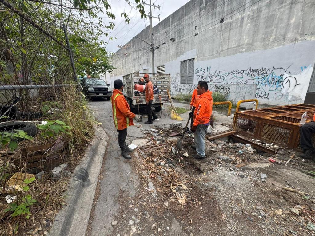 Retira Guadalupe 12 toneladas de basura de&nbsp;alcantarillas