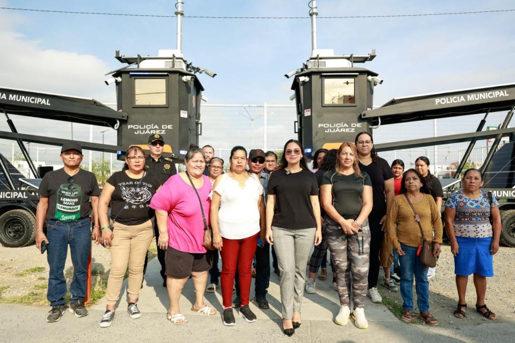 Juárez fortalece su red de videovigilancia con dos nuevas torres móviles de alta&nbsp;tecnología