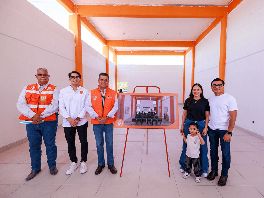 Avanza construcción de Centro Comunitario en Juárez en tiempo récord; beneficiará a más de 5 mil&nbsp;familias