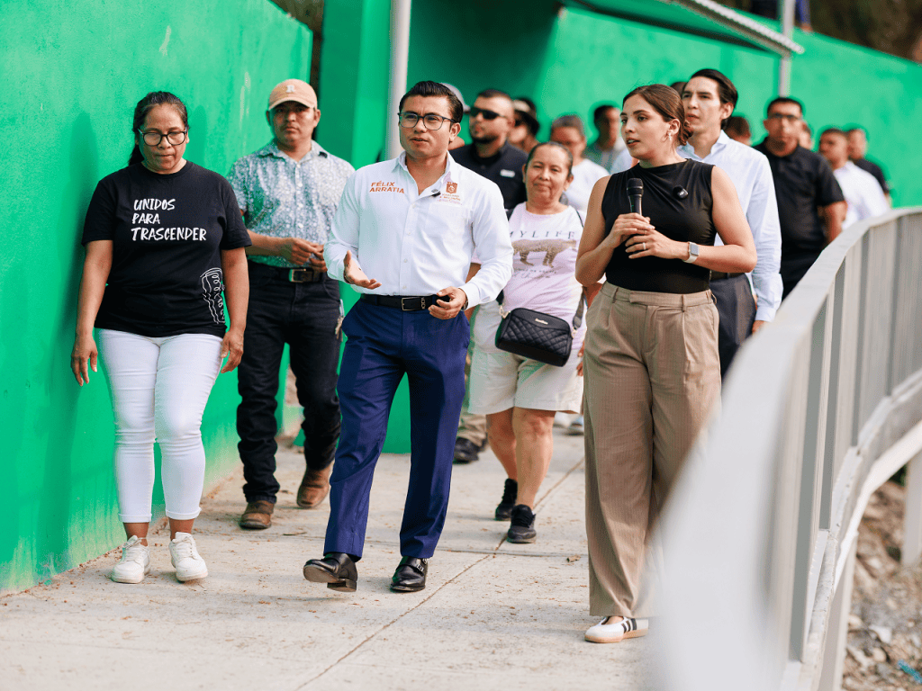 Inaugura Félix Arratia Andador Peatonal San Isidro en Monterrey; beneficiará a más de 7 mil&nbsp;personas